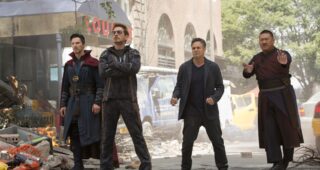Avengers : Infinity War : Photo Robert Downey Jr., Mark Ruffalo, Benedict Cumberbatch