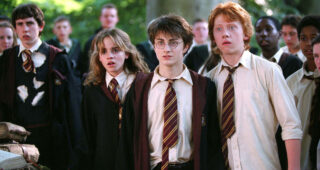 Harry Potter et le prisonnier d'Azkaban : Photo Emma Watson, Daniel Radcliffe, Rupert Grint