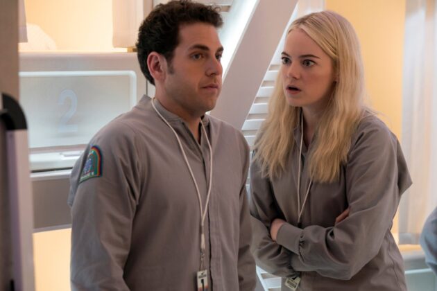 Photo Jonah Hill, Emma Stone