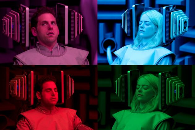 Photo , Jonah Hill, Emma Stone