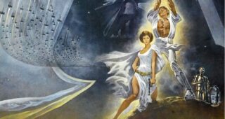 Star Wars Épisode IV : Un nouvel espoir (La Guerre des étoiles) : Affiche