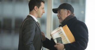 Succession : Photo Jeremy Strong, Brian Cox