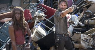 The Walking Dead saison 8 : Photo Andrew Lincoln, Danai Gurira, The Walking Dead