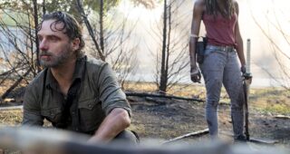 The Walking Dead saison 8 : Photo Andrew Lincoln, Danai Gurira, The Walking Dead