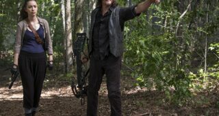 The Walking Dead saison 8 : Photo Norman Reedus, Christian Serratos