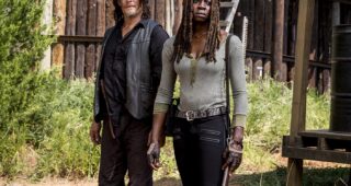 The Walking Dead saison 8 : Photo Norman Reedus, Danai Gurira