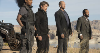 Westworld saison 2 : Photo Luke Hemsworth, Gustaf Skarsgård, Jeffrey Wright, Betty Gabriel
