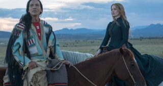 Woman Walks Ahead : Photo Michael Greyeyes, Jessica Chastain