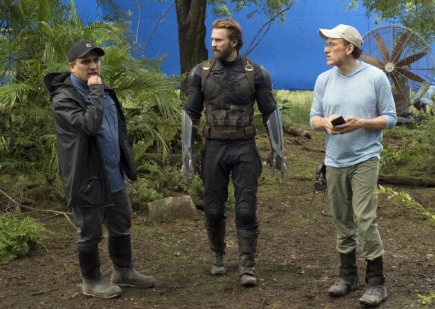 Avengers : Infinity War : Photo , Joe Russo, Anthony Russo, Chris Evans