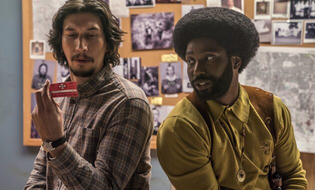 BlacKkKlansman : Photo John David Washington, Adam Driver
