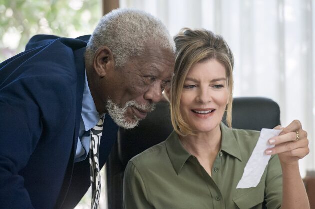 photo, Morgan Freeman, Rene Russo