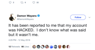 L'Arme fatale : Twitter Damon Wayans 4