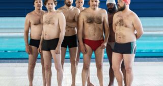Le Grand Bain : photo, Alban Ivanov, Guillaume Canet, Benoît Poelvoorde, Mathieu Amalric, Jean-Hugues Anglade