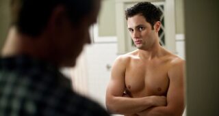 Penn Badgley : photo, Le Beau-Père