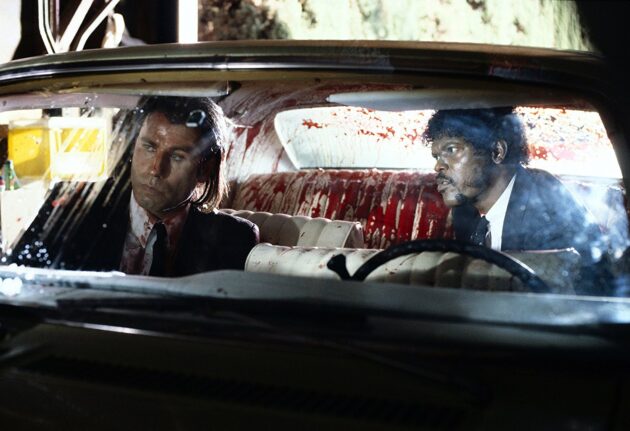 photo, John Travolta, Samuel L. Jackson