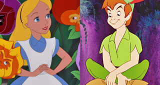 Aventures de Peter Pan (Les) : Photo Alice et Peter Pan
