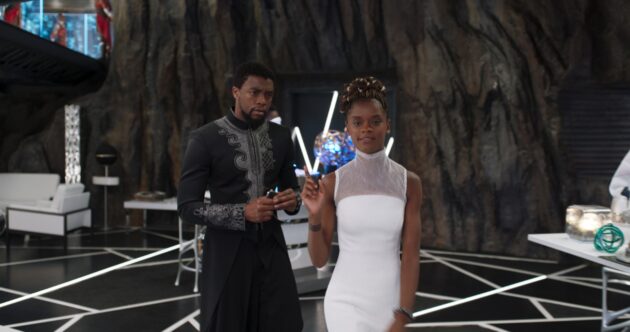 Black Panther : photo, Letitia Wright, Chadwick Boseman