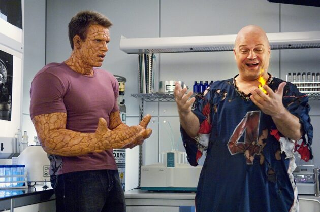 photo, Chris Evans, Michael Chiklis