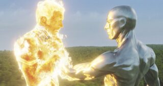 Les 4 Fantastiques et le Surfer d'argent : photo le Surfer d'argent
