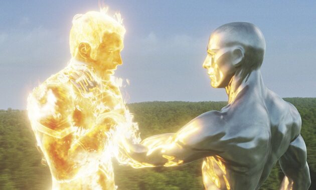 Les 4 Fantastiques et le Surfer d'argent : photo le Surfer d'argent