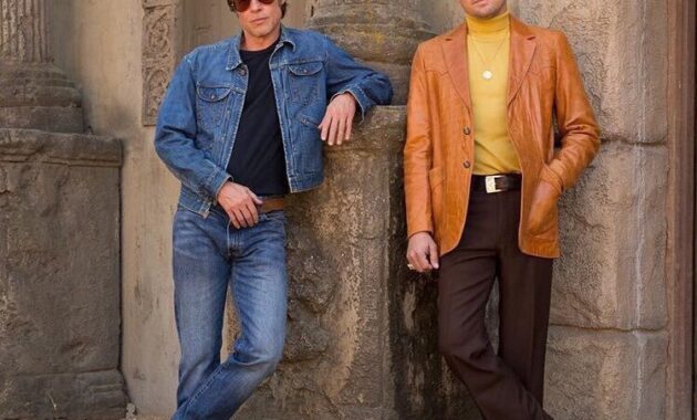 Once Upon a Time in Hollywood : Photo Brad Pitt, Leonardo DiCaprio