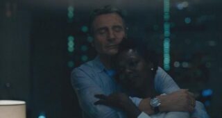 Widows : Photo Liam Neeson, Viola Davis
