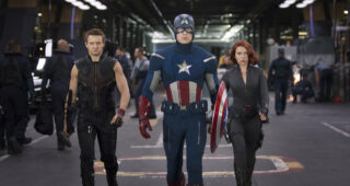 Avengers : photo, Chris Evans, Scarlett Johansson, Jeremy Renner