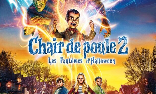 Chair de poule 2 :  Les Fantômes d'Halloween : Affiche française
