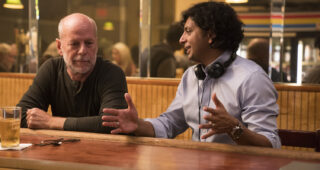 Glass : photo, M. Night Shyamalan, Bruce Willis