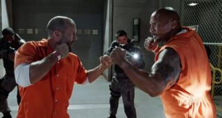 Jason Statham : photo, Dwayne Johnson, Fast & Furious 7