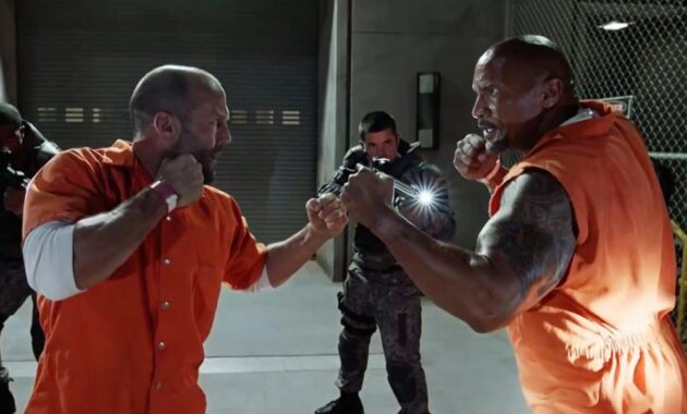 Jason Statham : photo, Dwayne Johnson, Fast & Furious 7