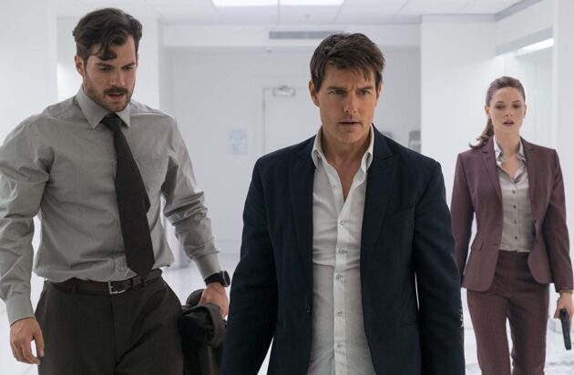 photo, Tom Cruise, Henry Cavill, Rebecca Ferguson