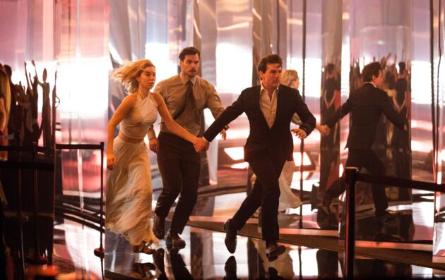 photo, Tom Cruise, Henry Cavill, Vanessa Kirby