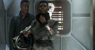 Nightflyers : photo, David Ajala, Jodie Turner-Smith, Jodie Turner-Smith