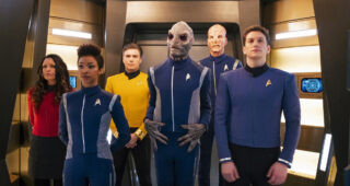 Star Trek : Discovery saison 1 : photo, Anson Mount, Sonequa Martin-Green, Doug Jones, Rachael Ancheril