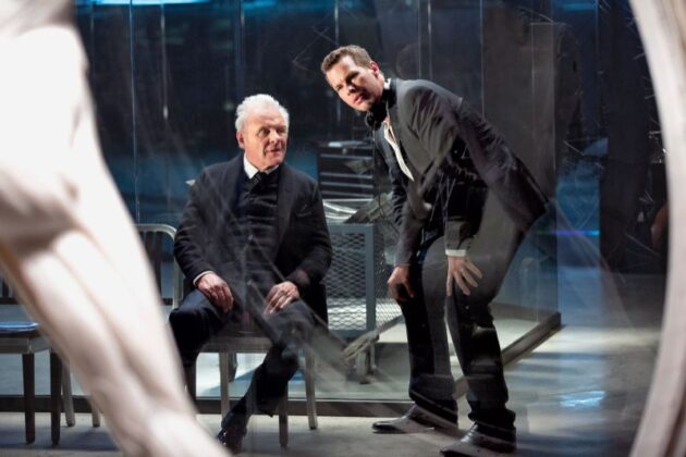 Photo Jonathan Nolan, , Anthony Hopkins
