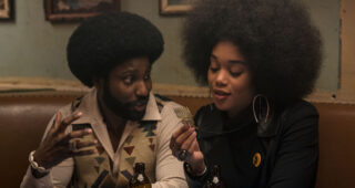 BlacKkKlansman : photo, John David Washington, Laura Harrier