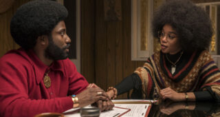 BlacKkKlansman : photo, John David Washington, Laura Harrier