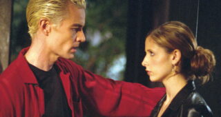 Buffy contre les vampires : photo, James Marsters, Sarah Michelle Gellar