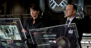 Cobie Smulders : photo, Avengers, Clark Gregg