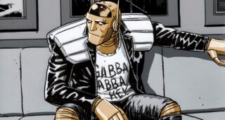 Doom Patrol : Photo, comics Robotman, Brendan Fraser