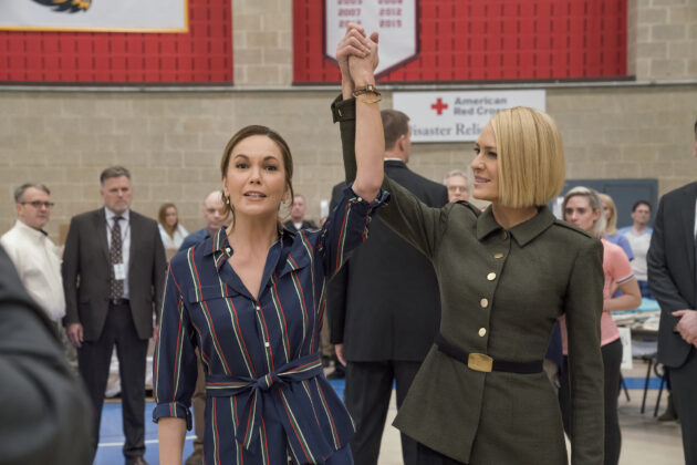 photo, House of Cards, Robin Wright, Diane Lane