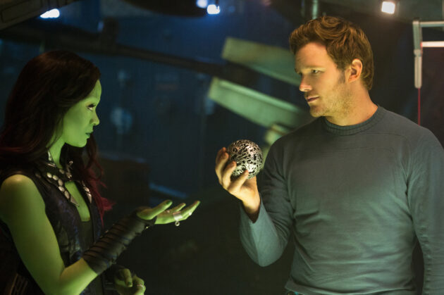 photo, Chris Pratt, Zoe Saldana