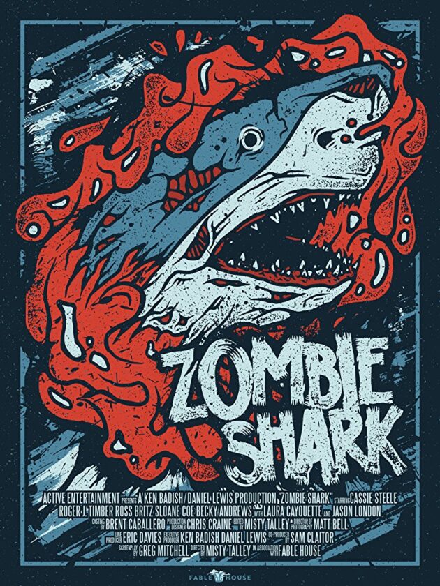 photo zombie shark