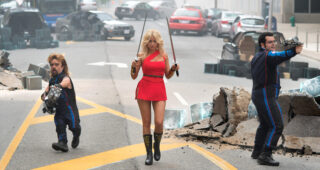 Pixels : photo, Ashley Benson, Peter Dinklage, Josh Gad
