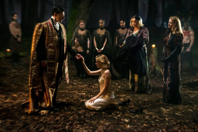 Photo, Kiernan Shipka, Richard Coyle