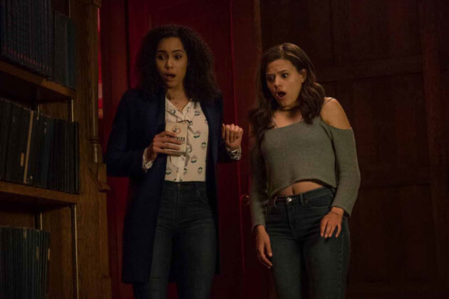 photo, Sarah Jeffery, Madeleine Mantock