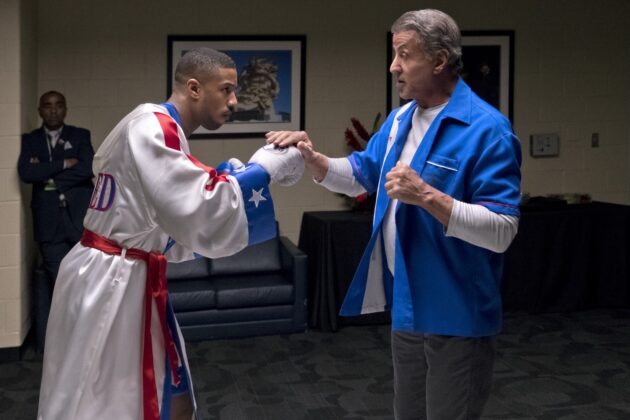 photo, Michael B. Jordan, Sylvester Stallone