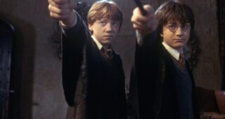 Harry Potter et la Chambre des Secrets : photo, Rupert Grint, Daniel Radcliffe