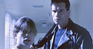 Linda Hamilton : photo, Arnold Schwarzenegger